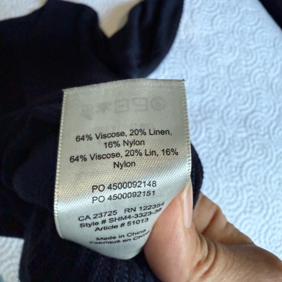 Wilfred Midnight Blue Crew Neck Sweater - Picture 8 of 8